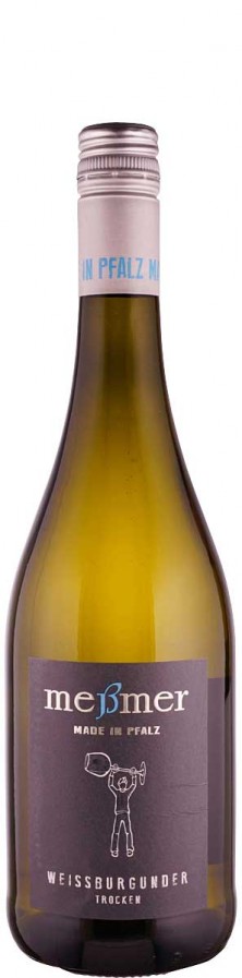 Weingut Meßmer Weißburgunder trocken 'made in pfalz' 2018 trocken Pfalz Deutschland Weingut Meßmer Weißburgunder trocken 'made in pfalz' 2018 trocken Pfalz Deutschland