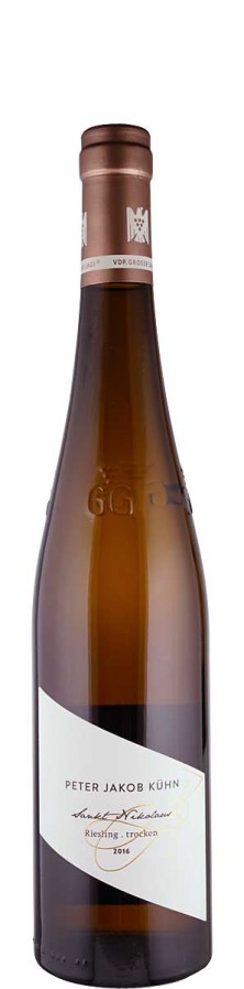 Weingut Peter Jakob Kühn Riesling GG - Grosses Gewächs St. Nikolaus VDP Grosse Lage 2016 - bio trocken Rheingau Deutschland Weingut Peter Jakob Kühn Riesling GG - Grosses Gewächs St. Nikolaus VDP Grosse Lage 2016 - bio trocken Rheingau Deutschland