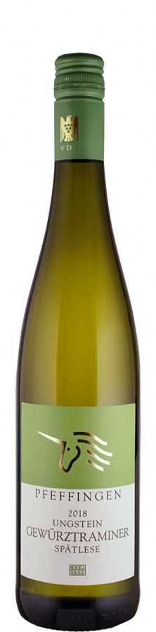 Weingut Pfeffingen Gewürztraminer Ungstein Spätlese 2018 lieblich Pfalz Deutschland Weingut Pfeffingen Gewürztraminer Ungstein Spätlese 2018 lieblich Pfalz Deutschland