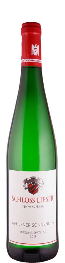Riesling Spätlese Wehlener Sonnenuhr 2018 - Schloss Lieser Riesling Spätlese Wehlener Sonnenuhr 2018 - Schloss Lieser