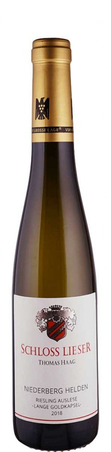 Riesling Auslese Lange Goldkapsel Niederberg Helden 2018 - Schloss Lieser Riesling Auslese Lange Goldkapsel Niederberg Helden 2018 - Schloss Lieser