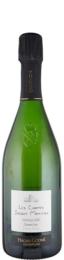 Champagne Premier Cru Millésime Blanc de Noirs extra brut Les Champs Saint Martin 2010 - Godmé, Hugues