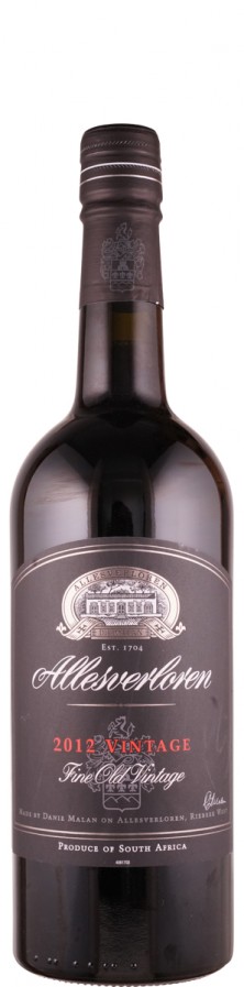 Allesverloren Fine Old Vintage 2012 - Allesverloren Wine Estate Allesverloren Fine Old Vintage 2012 - Allesverloren Wine Estate