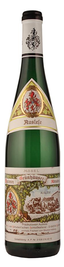 Weingut Maximin Grünhaus Riesling Auslese Abtsberg 2009 süß Mosel Deutschland Weingut Maximin Grünhaus Riesling Auslese Abtsberg 2009 süß Mosel Deutschland