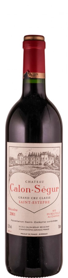 Chateau Calon-Segur 2001 - Chateau Calon-Segur 2001 -