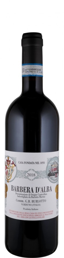 Barbera d'Alba 2018 - Burlotto, Commendatore G. B. Barbera d'Alba 2018 - Burlotto, Commendatore G. B.