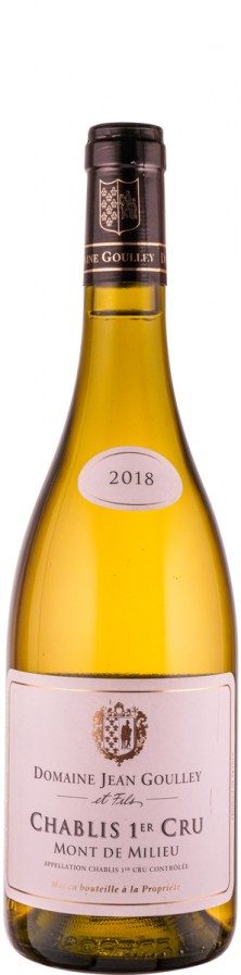 Chablis Premier Cru Mont de Milieu 2018 Biowein - FR-BIO-01 - Goulley, Jean / Goulley et Fils