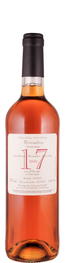 Rivesaltes Ambré 17 Jahre 2000 - Parcé Frères Rivesaltes Ambré 17 Jahre 2000 - Parcé Frères