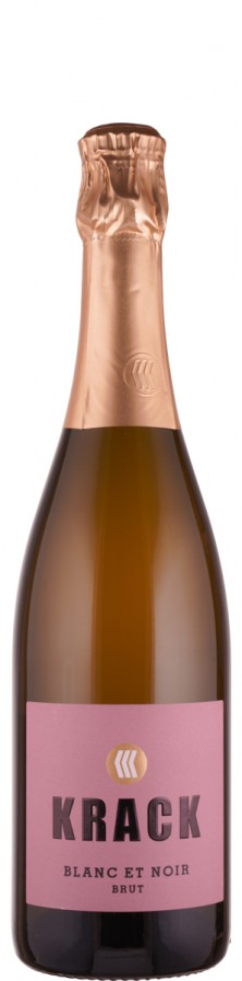 Blanc et Noir brut Sekt - traditionelle Flaschengärung 2017 - Krack Blanc et Noir brut Sekt - traditionelle Flaschengärung 2017 - Krack
