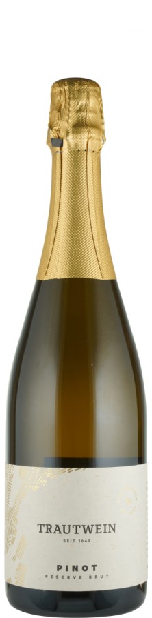 Sekt Pinot Reserve Traditionelle Flaschengärung Biowein - DE-ÖKO-006 - Trautwein