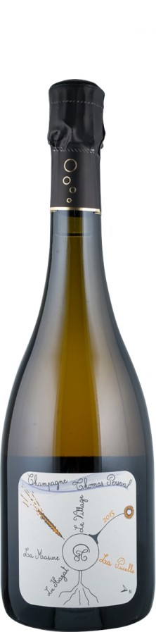 Champagne Millésime brut nature Lieu Dit "La Pucelle" 2015 Biowein - FR-BIO-01 - Perseval, Thomas