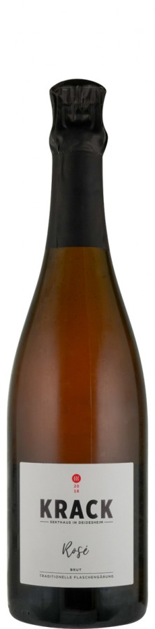 Rosé brut Traditionelle Flaschengärung 2018 - Krack Rosé brut Traditionelle Flaschengärung 2018 - Krack