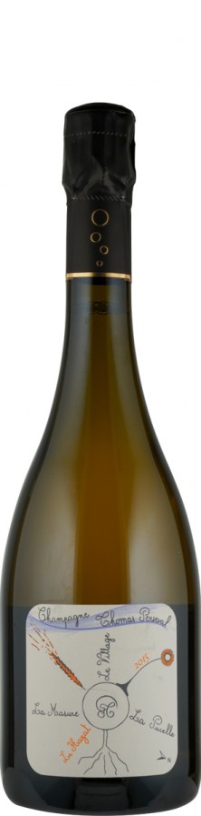 Champagne Millésime brut nature Lieu Dit "Le Hazat" 2015 Biowein - FR-BIO-01 - Perseval, Thomas