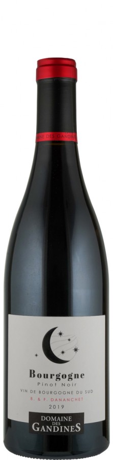 Bourgogne rouge Pinot Noir 2019 - Gandines - Florent & Benjamin Danachet Bourgogne rouge Pinot Noir 2019 - Gandines - Florent & Benjamin Danachet