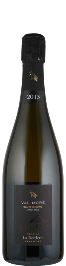 Champagne Blanc de Noirs Millésime extra brut Cuvée Val Moré 2015 - La Borderie