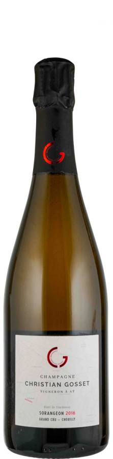 Champagne Grand Cru Millésime Blanc de Blancs brut nature Sorangeon 2016 - Gosset, Christian