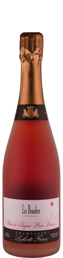 Champagne Rosé de Saignée extra brut Les Beaudiers - Laherte Frères
