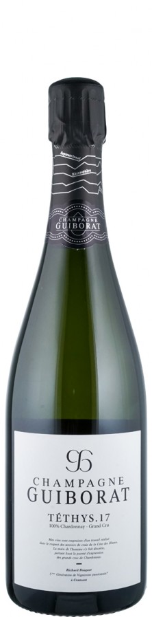 Champagne Grand Cru Blanc de Blancs extra brut Téthys 17 - Guiborat