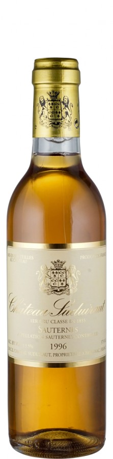 Château Suduiraut Sauternes Premier Cru Classé - halbe Flasche 1996 - Château Suduiraut Château Suduiraut Sauternes Premier Cru Classé - halbe Flasche 1996 - Château Suduiraut