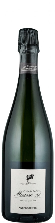 Champagne Blanc de Blancs extra brut Anecdote 2017 - Moussé Fils
