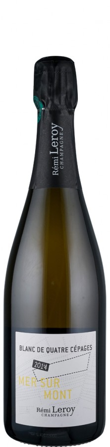 Champagne extra brut Quatre Cepages, Mer sur Mont 2014 - Leroy, Rémi