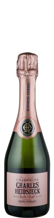 Champagne Rosé Réserve brut - halbe Flasche   - Charles Heidsieck