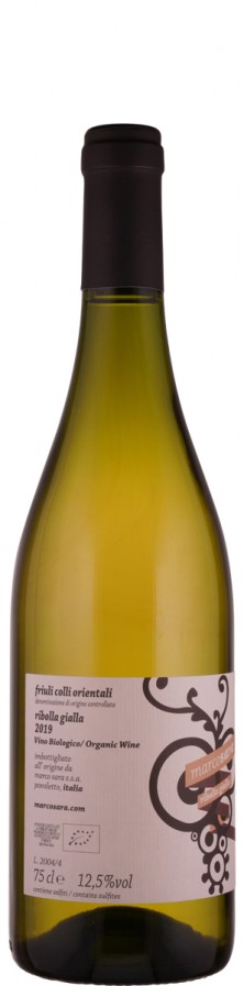 Ribolla Gialla 2020 Biowein - IT-BIO-017 - Marco Sara