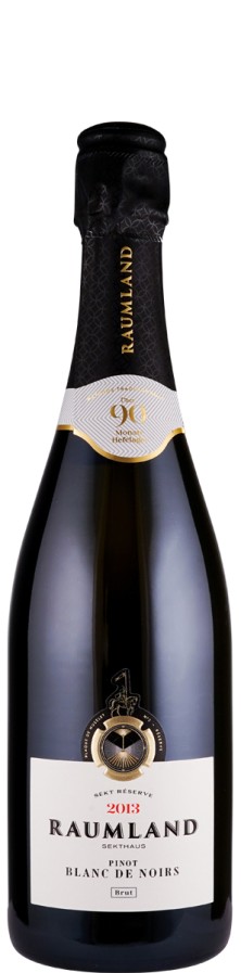 Sekthaus Raumland Blanc de Noirs Réserve brut Sekt - traditionelle Flaschengärung 2013