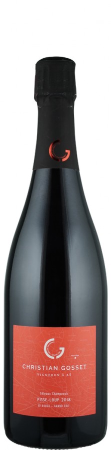 Champagne Christian Gosset Coteaux Champenois Rouge Pisse-Loup 2018