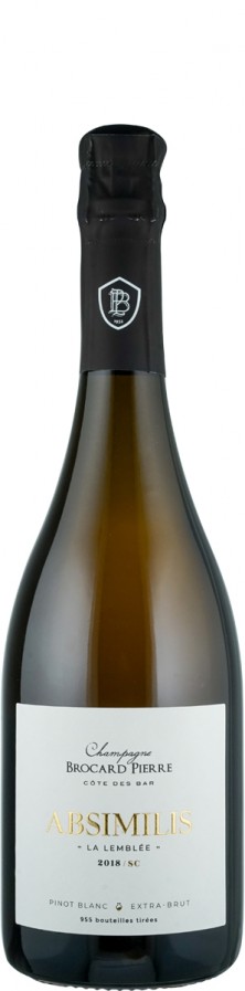Champagne Millésime Blanc de Blancs extra brut Absimilis La Lemblée 2018 - Brocard, Pierre