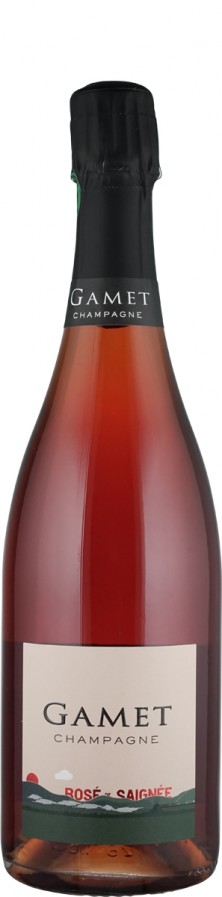Champagne Rosé de Saignée brut - Gamet