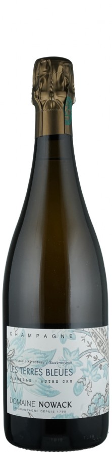 Champagne extra brut Les Terres Bleues - Domaine Nowack