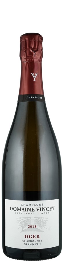 Champagne Grand Cru Blanc de Blancs brut nature Oger 2018  - Domaine Vincey