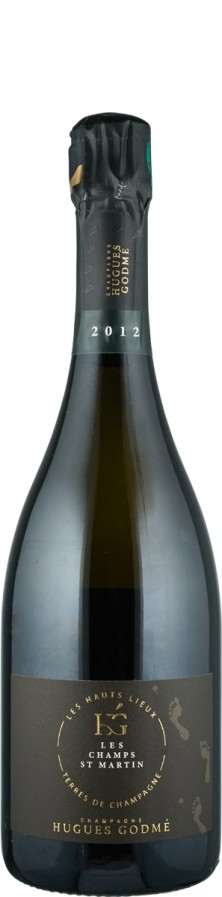 Champagne Hugues & Lucille Godmé Champagne Premier Cru Millésime Blanc de Noirs Les Champs Saint Martin 2012