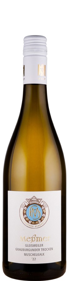Grauburgunder Gleisweiler Muschelkalk VDP.Ortswein 2022 Biowein - DE-ÖKO-003 - Meßmer, Herbert