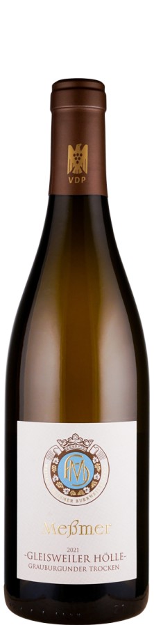 Weingut Herbert Meßmer Grauburgunder Gleisweiler Hölle VDP.Erste Lage 2021 Biowein - DE-ÖKO-003