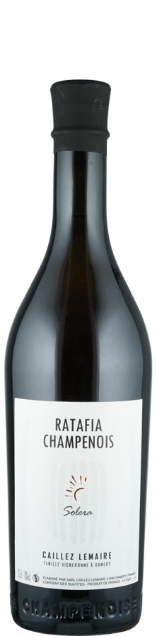 Champagne Caillez Lemaire Ratafia Champenois Solera