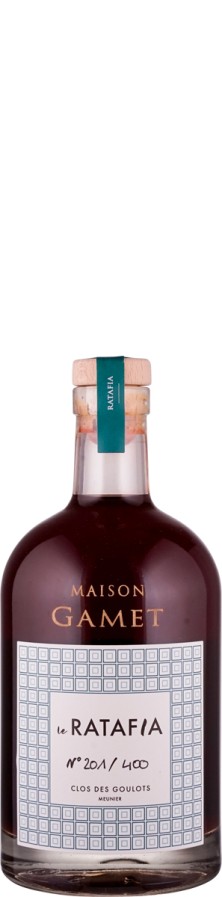Champagne Gamet Ratafia Champenois Clos des Goulots