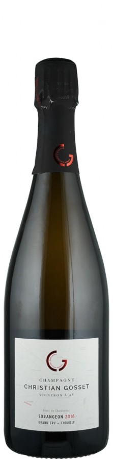 Champagne Christian Gosset Champagne Grand Cru Millésime Blanc de Blancs brut nature Sorangeon 2018
