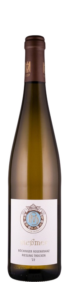 Weingut Herbert Meßmer Riesling Böchinger Rosenkranz VDP.Erste Lage 2022 Biowein - DE-ÖKO-003