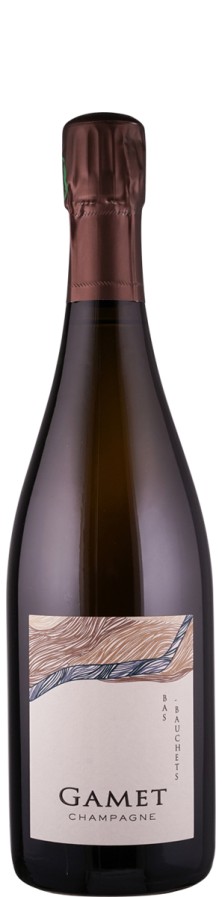 Champagne Gamet Champagne Millésime Blanc de Noirs brut nature Bas Bauchets 2019