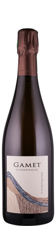 Champagne Gamet Champagne Millésime Blanc de Noirs brut nature Rocherets 2019