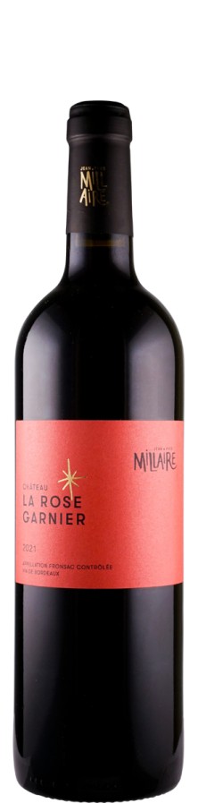 Domaine Jean-Yves Millaire Fronsac - Bordeaux Château La Rose Garnier 2021 Biowein - FR-BIO-01