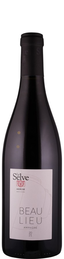 Côteaux de L'Ardèche rouge Beaulieu - Amphore 2021 Biowein - FR-BIO-01 - La Selve