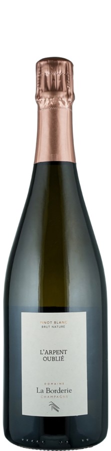Champagne Domaine La Borderie Champagne Blanc de Pinot Blanc brut nature L'Arpent Oublié 2020