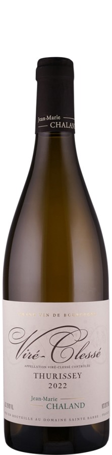 Domaine Sainte Barbe - Jean-Marie Chaland Viré-Clessé Thurissey 2022 Biowein - FR-BIO-01