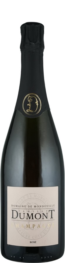 Champagne Rosé brut nature Rosé de Saignée   - Dumont - Domaine de Mondeville