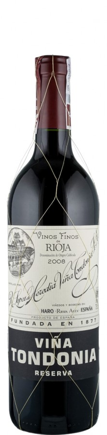 Vina Tondonia Rioja Reserva tinto Vina Tondonia 2011