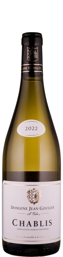 Domaine Jean Goulley Chablis 2022 Biowein - FR-BIO-01
