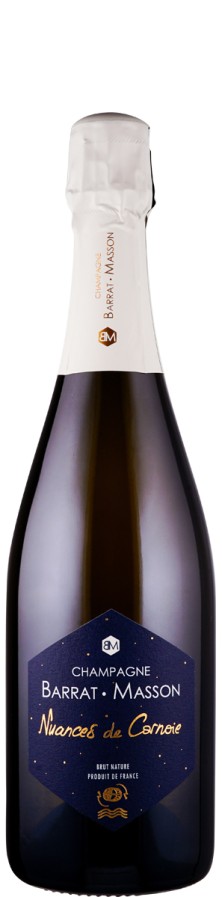 Champagne Barrat-Masson Champagne Blanc de Noirs brut nature Nuances de Cornoie 2018 Biowein - FR-BIO-01